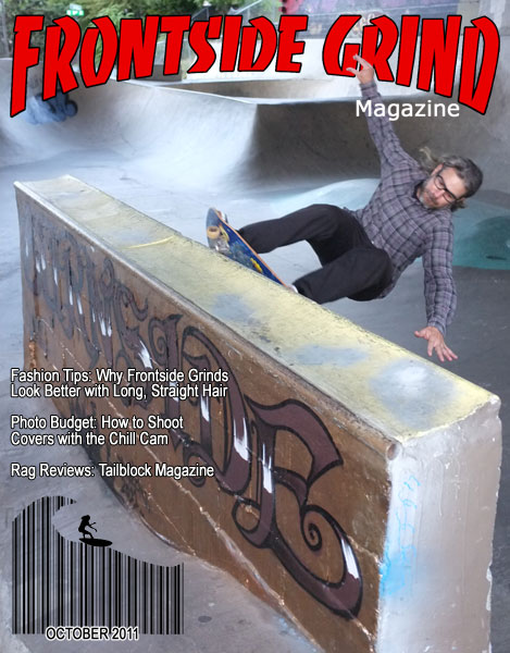Frontside Grind Magazine at Burnside